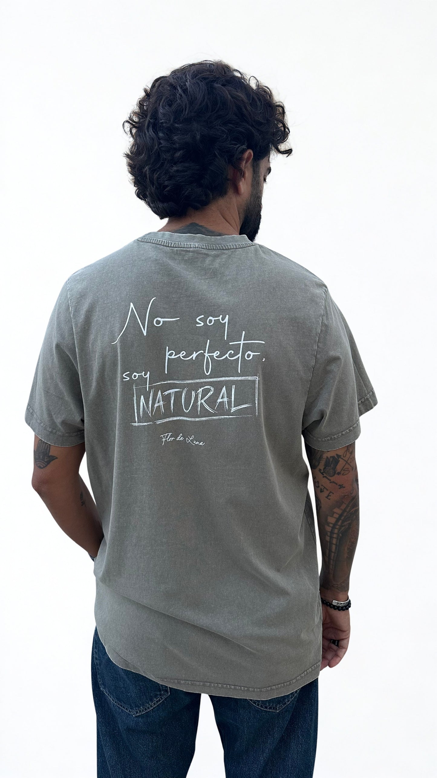 CAMISETA DESGASTADA "No soy perfecto..."