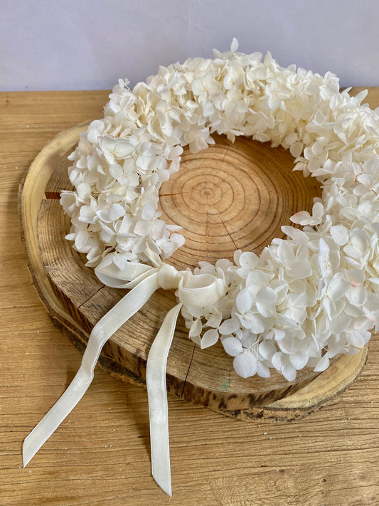 CORONA HORTENSIA PRESERVADA