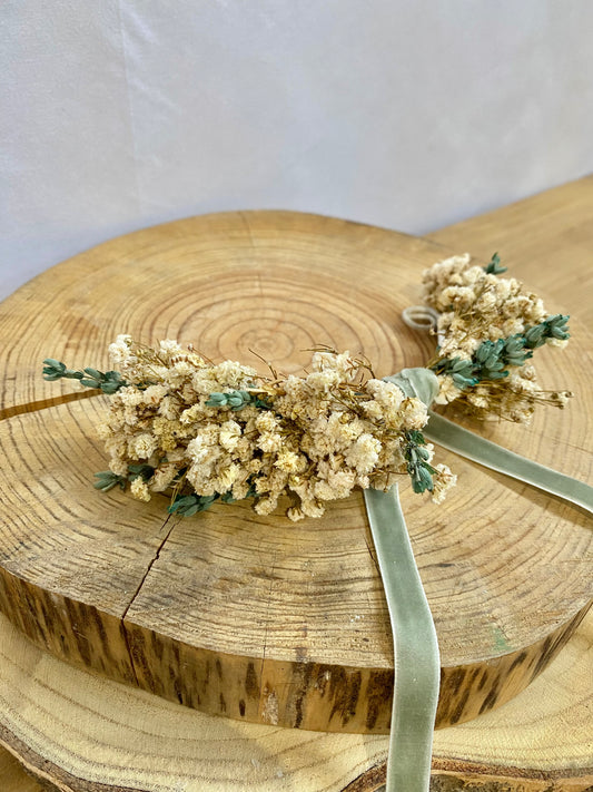 PRENDIDO PANICULATA SECA Y LAVANDA PRESERVADA