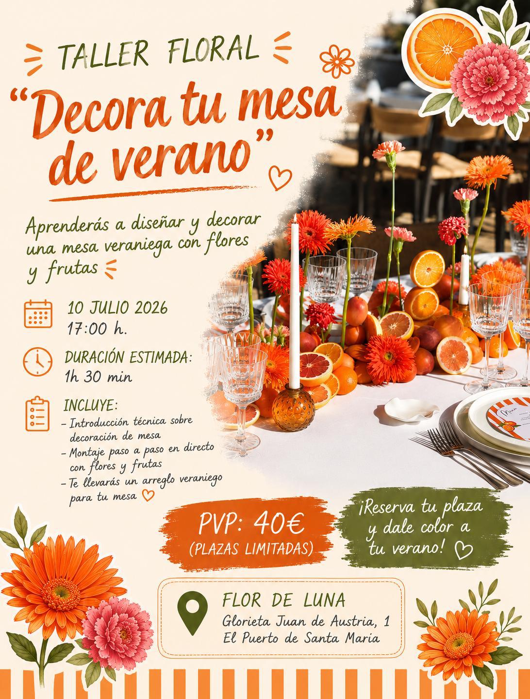 Taller “Decora tu mesa…