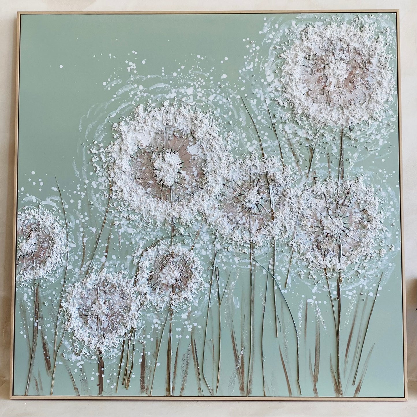 Cuadro FLORES MINT