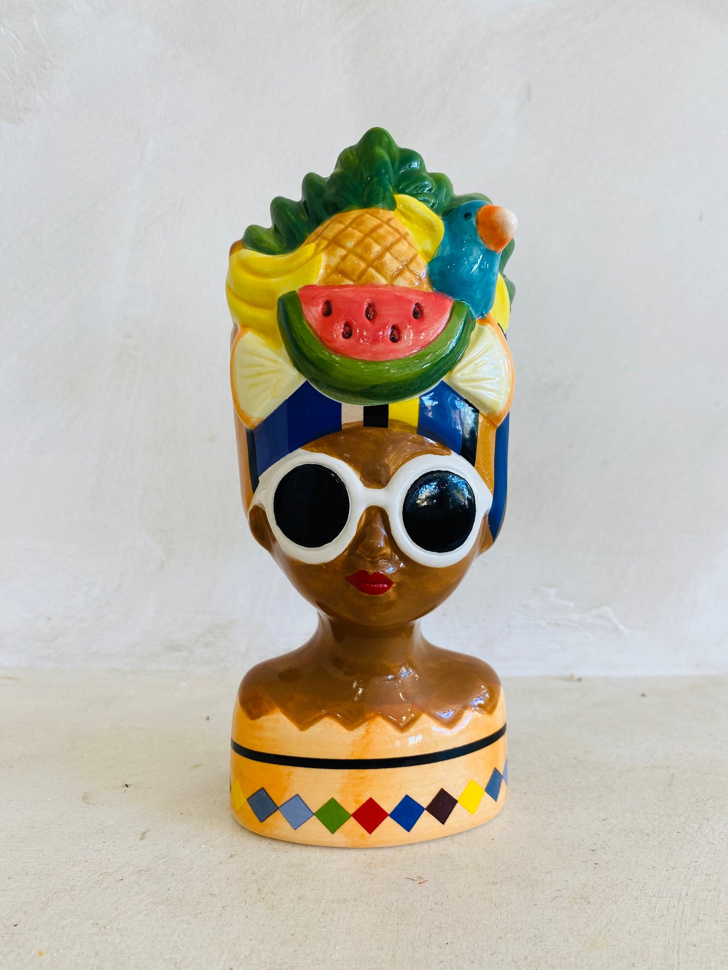 Jarrón CUBANA TURBANTE
